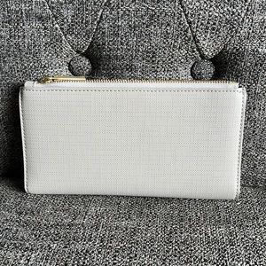 Dagne Dover Slim Wallet in grey